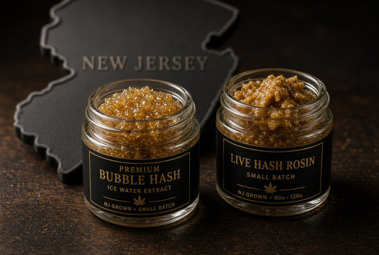 Top 10 Dispensaries Selling Hash in New Jersey 2026: Best Spots for Hash Rosin, Bubble Hash & Solventless Concentrates