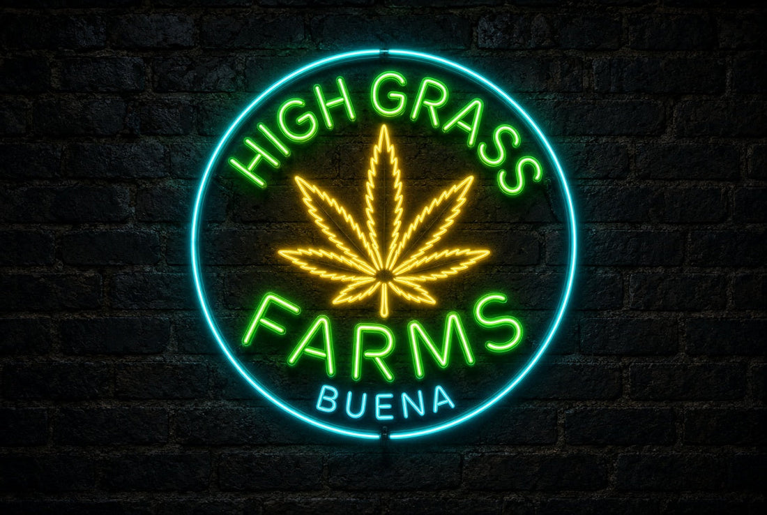 High Grass Farms flowering room — craft cannabis grow tour in Buena, NJ