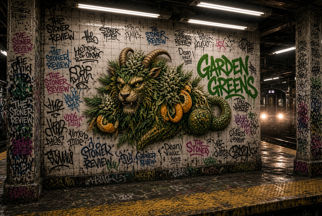 Garden Greens Chimera Strain Review 9.2/10 NJ | The Stoner Review