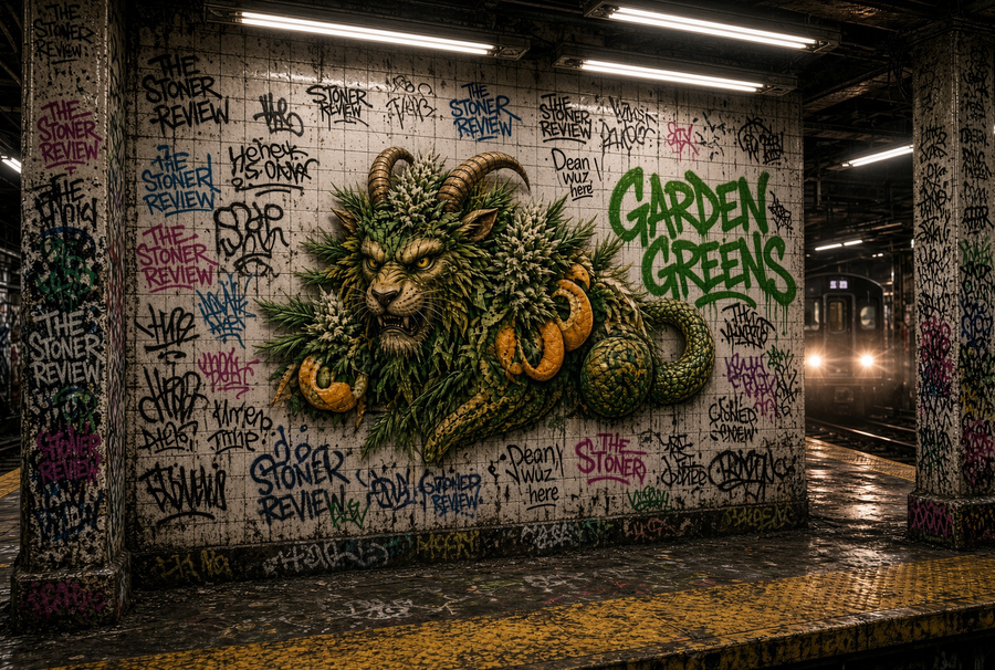 Garden Greens Chimera Strain Review 9.2/10 NJ | The Stoner Review