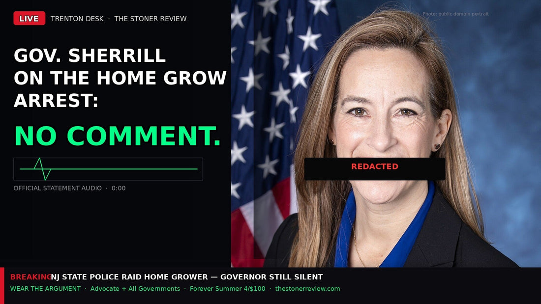 NJ Home Grow Arrest: What Sherrill's Silence Means for Real Heads