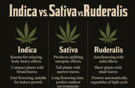 Cannabis Strain Genetics 101: Indica vs Sativa vs Ruderalis, How Strains Are Bred & What Actually Controls Effects