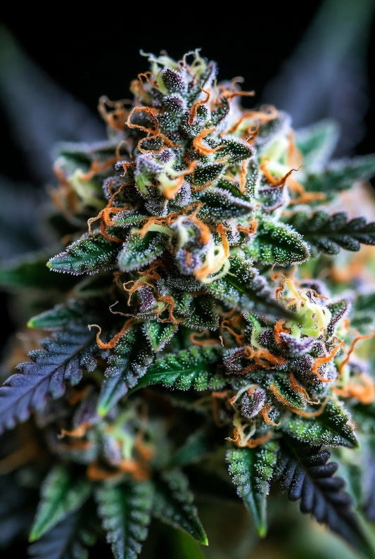 Motorbreath – 9.4/10 🔥🚗💨  Lineage: Chemdawg 4 × SFV OG Kush Type: Hybrid (strong indica lean) THC: 26–32% (this batch tested 29.8%)