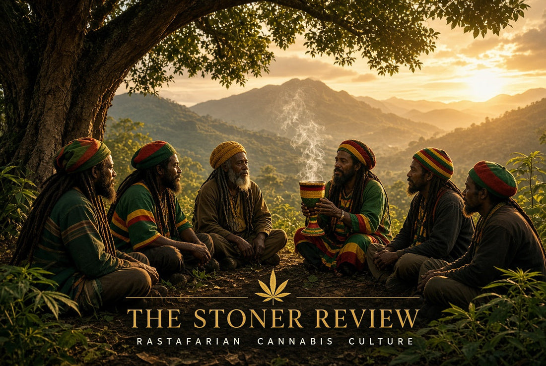 Rastafarian cannabis culture sacred herb ganja reasoning session Jamaica