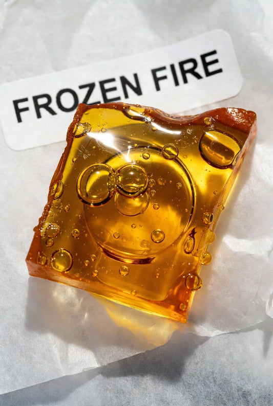 Live rosin hash — fresh frozen ice water extracted cannabis concentrate