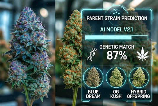 Simulated AI Cross Prediction: Blue Dream × OG Kush