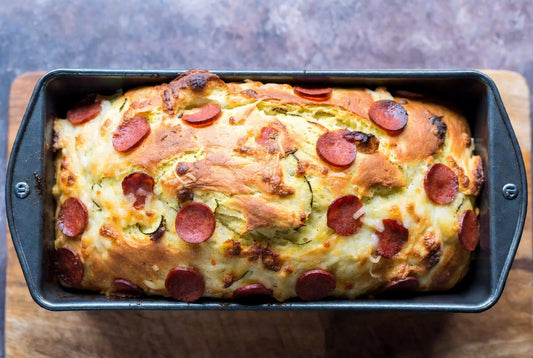 Munchies: Nonna Lucca's Zucchini Pepperoni & Cheese Bread – Savory, Cheesy, and Loaded