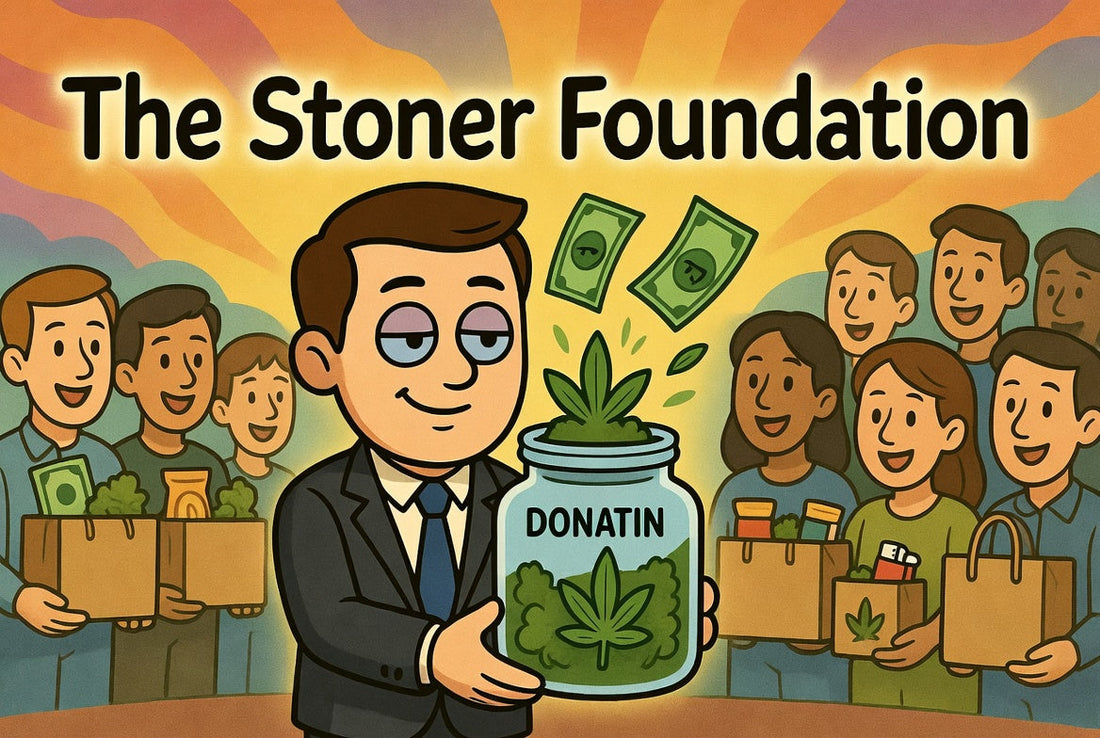 The Stoner Foundation cannabis humor charity parody The Stoner Review