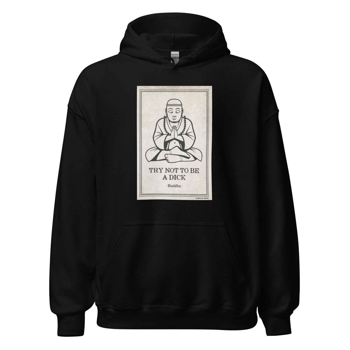 Try not to be a dick Unisex Hoodie