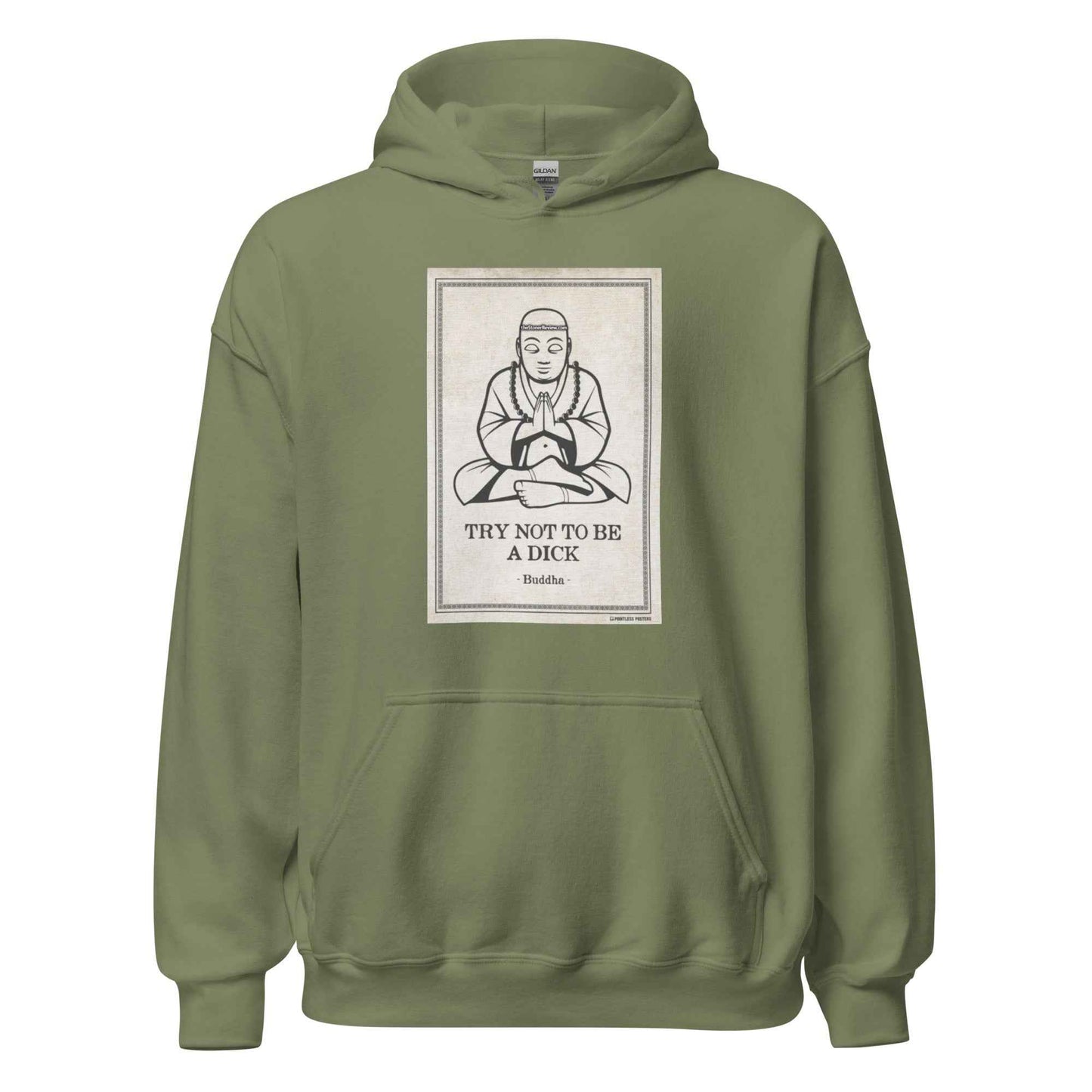 Try not to be a dick Unisex Hoodie