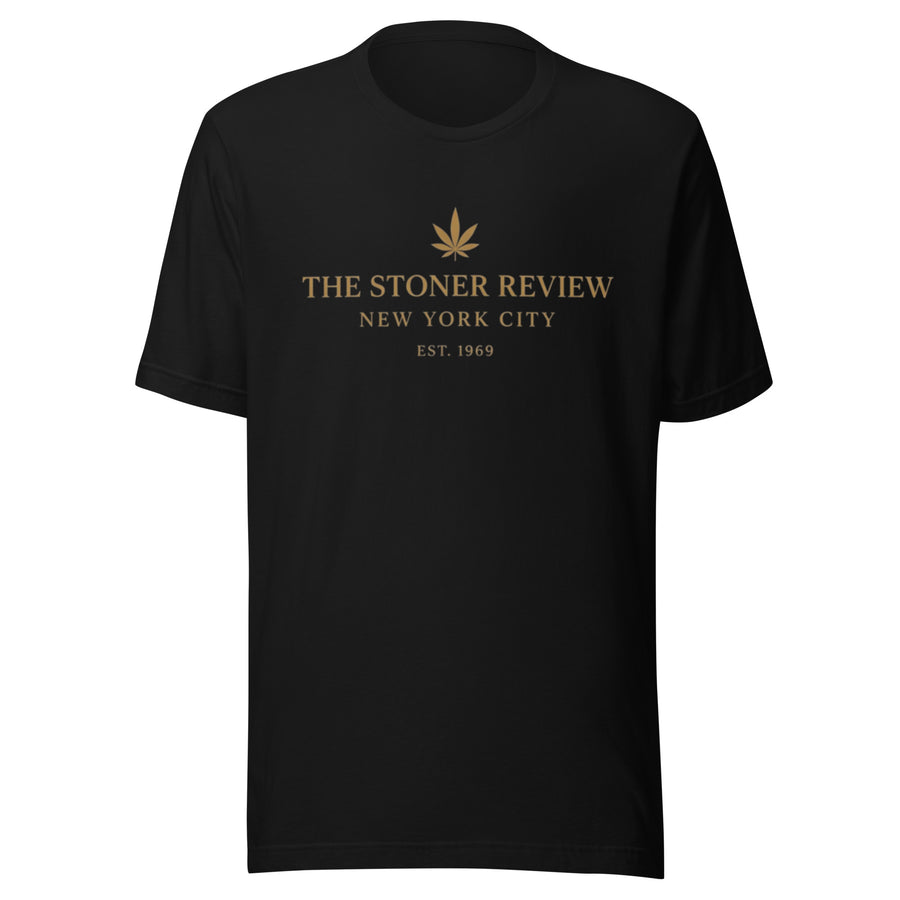 The Stoner Review New York City Est. 1969 Gold Leaf Premium T-Shirt